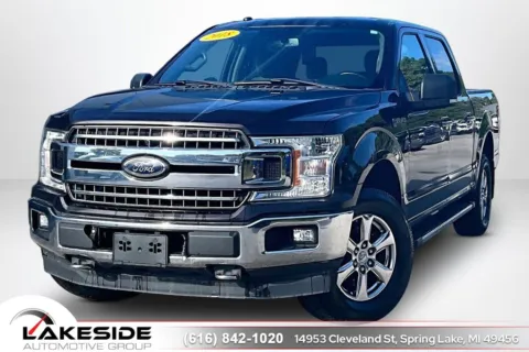 Black 2018 Ford F-150 XLT for sale in Spring Lake, MI