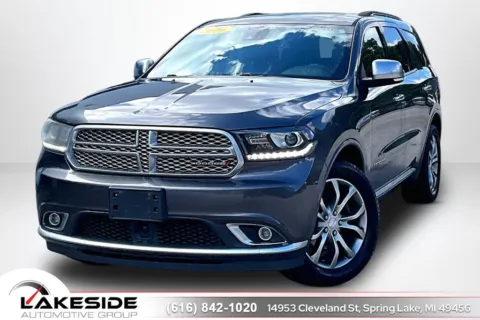 Gray 2016 Dodge Durango Citadel for sale in Spring Lake, MI