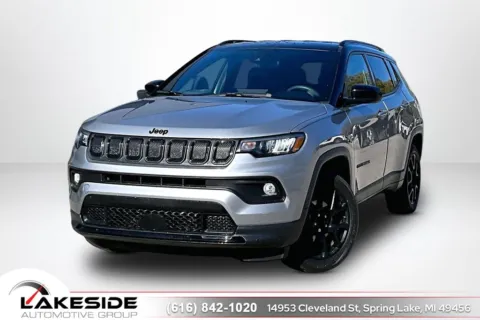 Silver 2022 Jeep Compass Latitude for sale in Spring Lake, MI