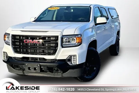 White 2022 GMC Canyon Elevation for sale in Spring Lake, MI