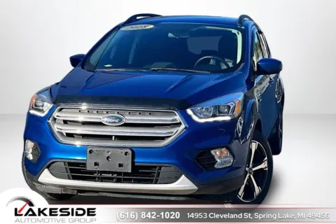 Blue 2018 Ford Escape SEL for sale in Spring Lake, MI