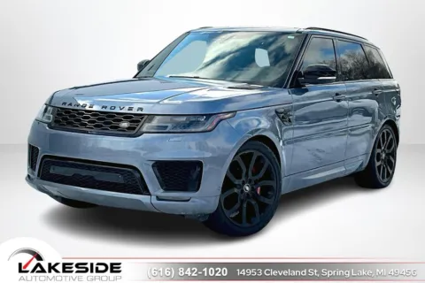 Blue 2021 Land Rover Range Rover Sport HSE Dynamic for sale in Spring Lake, MI