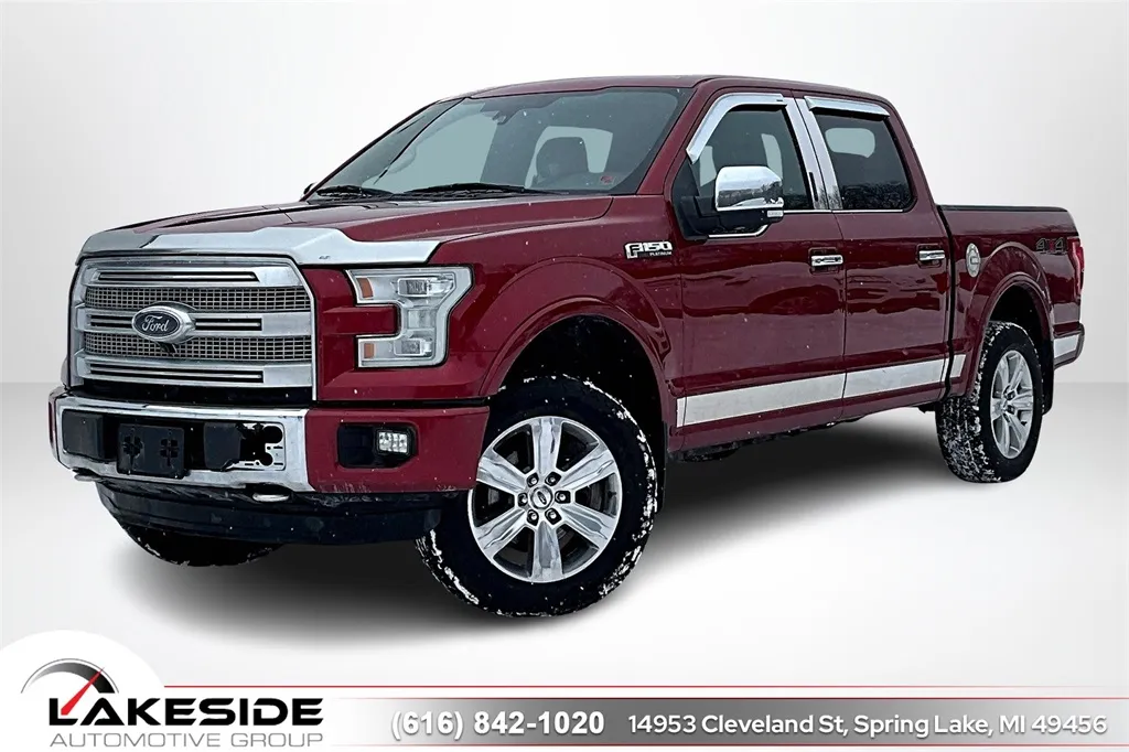 2015 Ford F-150 Platinum for sale in Spring Lake, MI