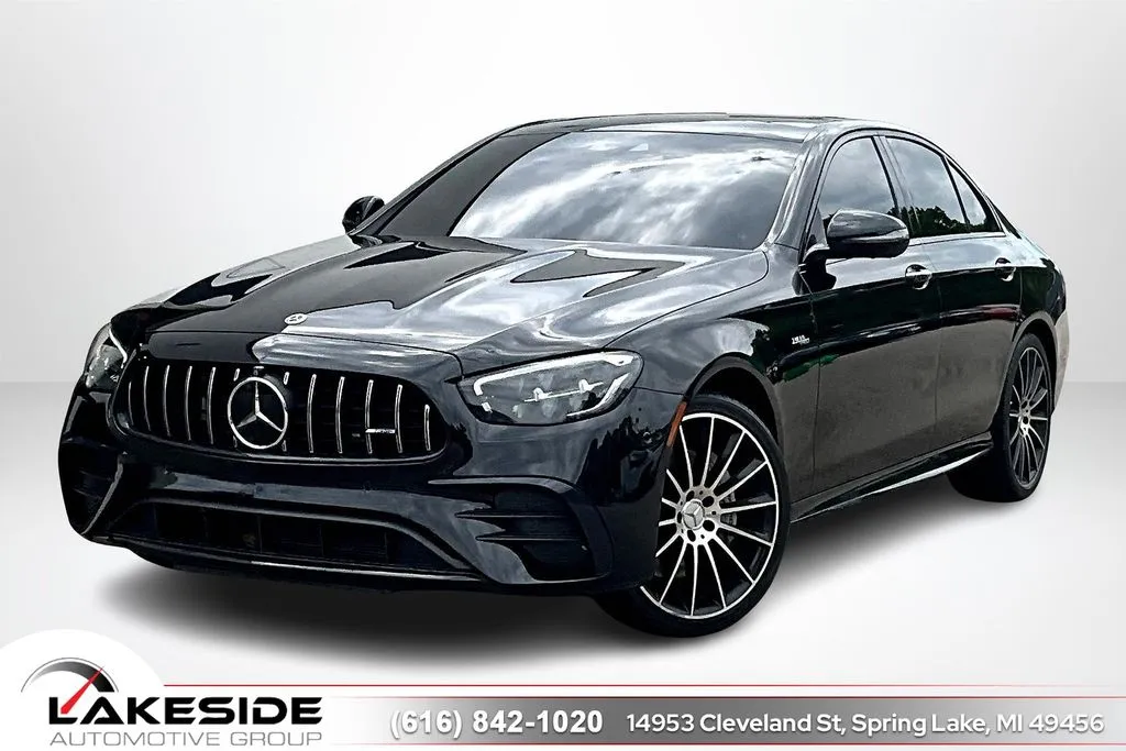 Black 2022 Mercedes-Benz E-Class E 53 AMG for sale in Spring Lake, MI