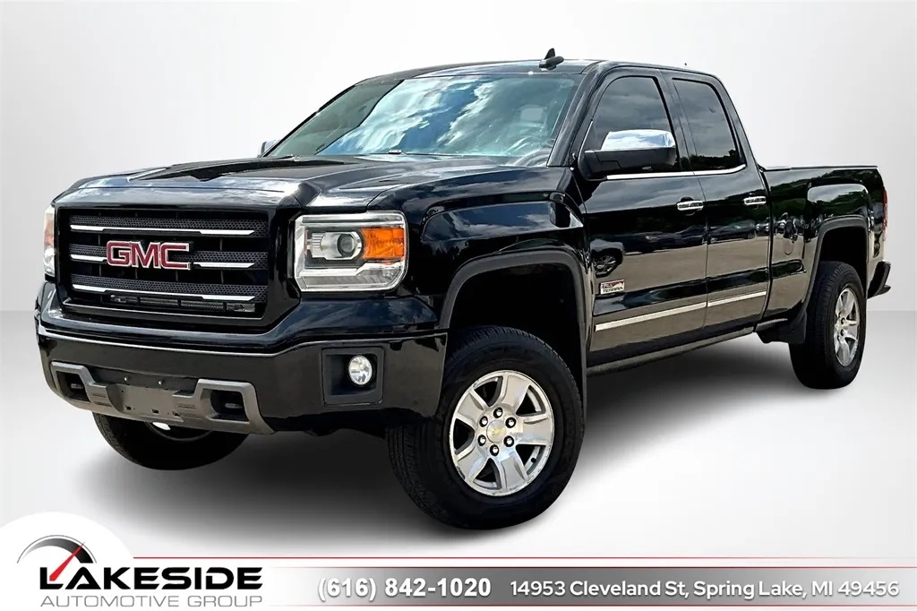 Black 2015 GMC Sierra 1500 SLE for sale in Spring Lake, MI