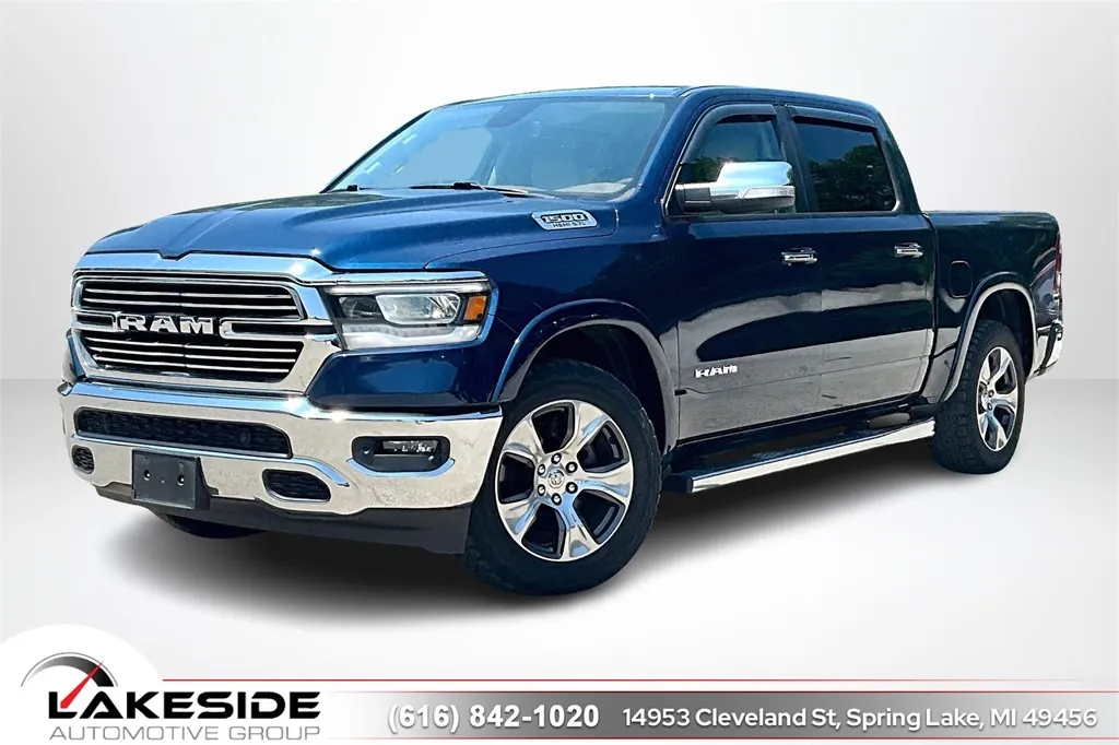 Blue 2019 Ram 1500 Laramie for sale in Spring Lake, MI