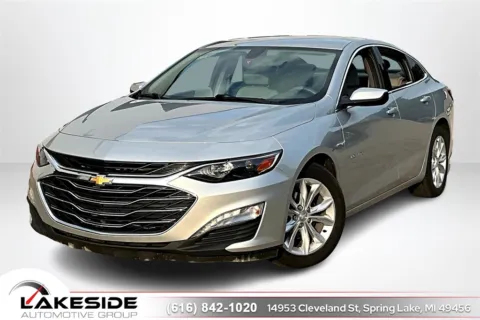Silver 2022 Chevrolet Malibu LT for sale in Spring Lake, MI