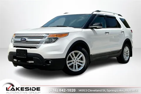 Blue 2013 Ford Explorer XLT for sale in Spring Lake, MI