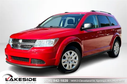 Red 2018 Dodge Journey SE for sale in Spring Lake, MI