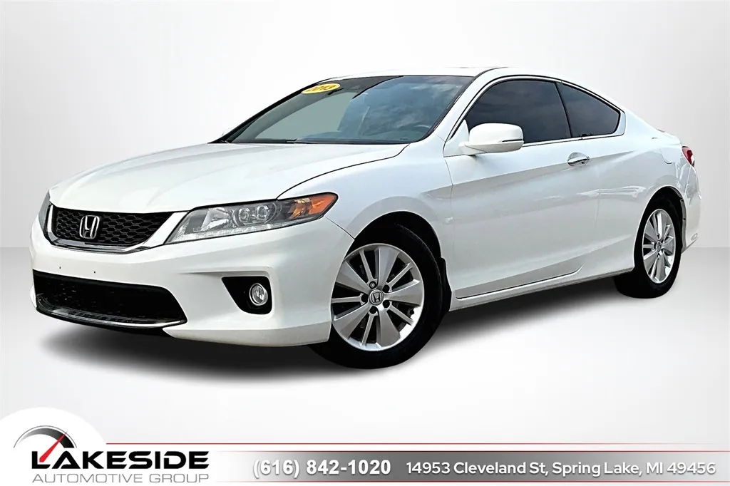 White 2013 Honda Accord EX-L for sale in Spring Lake, MI