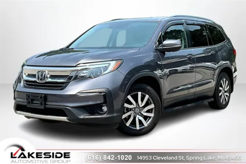 Blue 2019 Honda Pilot EX-L w/Navi for sale in Spring Lake, MI