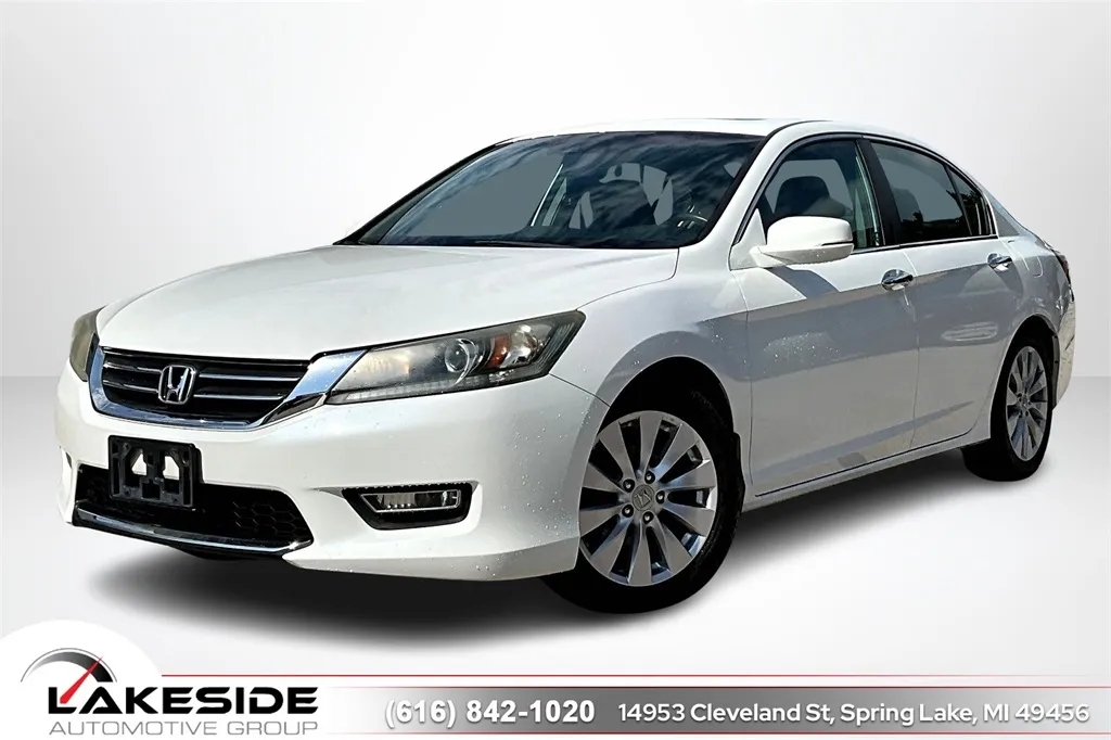 White 2013 Honda Accord EX-L for sale in Spring Lake, MI