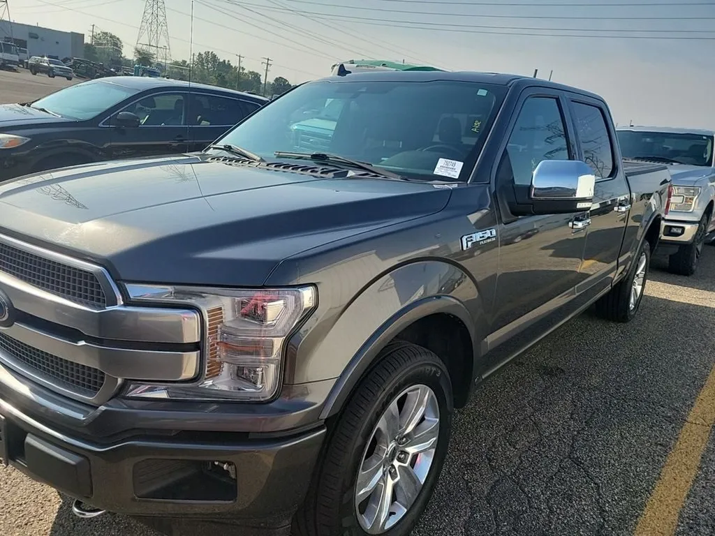 Gray 2018 Ford F-150 Platinum for sale in Spring Lake, MI