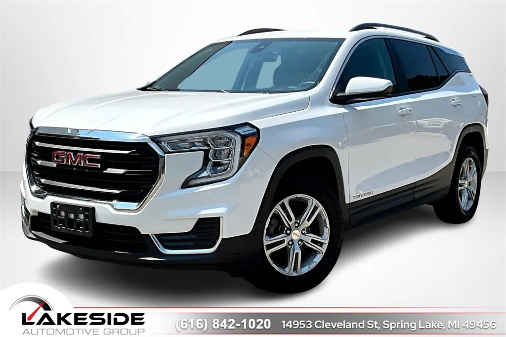 White 2023 GMC Terrain SLE for sale in Spring Lake, MI