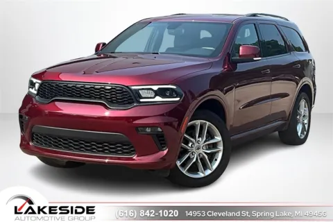 Red 2022 Dodge Durango GT Plus for sale in Spring Lake, MI