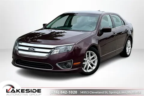 Red 2011 Ford Fusion SEL for sale in Spring Lake, MI