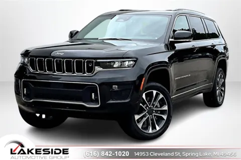 Black 2022 Jeep Grand Cherokee L Overland for sale in Spring Lake, MI