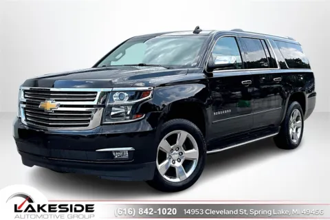 Black 2017 Chevrolet Suburban Premier for sale in Spring Lake, MI