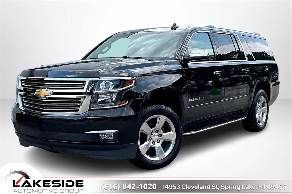 Black 2017 Chevrolet Suburban Premier for sale in Spring Lake, MI