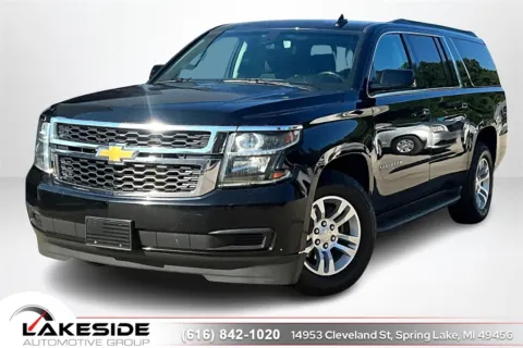Black 2016 Chevrolet Suburban LS for sale in Spring Lake, MI