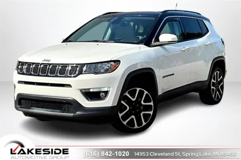 White 2017 Jeep New Compass Limited for sale in Spring Lake, MI