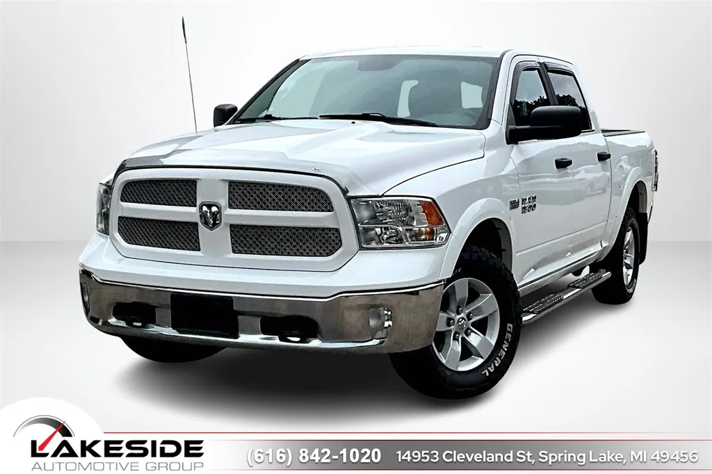 White 2018 Ram 1500 SLT for sale in Spring Lake, MI