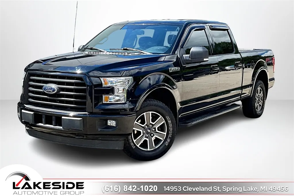 Black 2017 Ford F-150 Platinum for sale in Spring Lake, MI