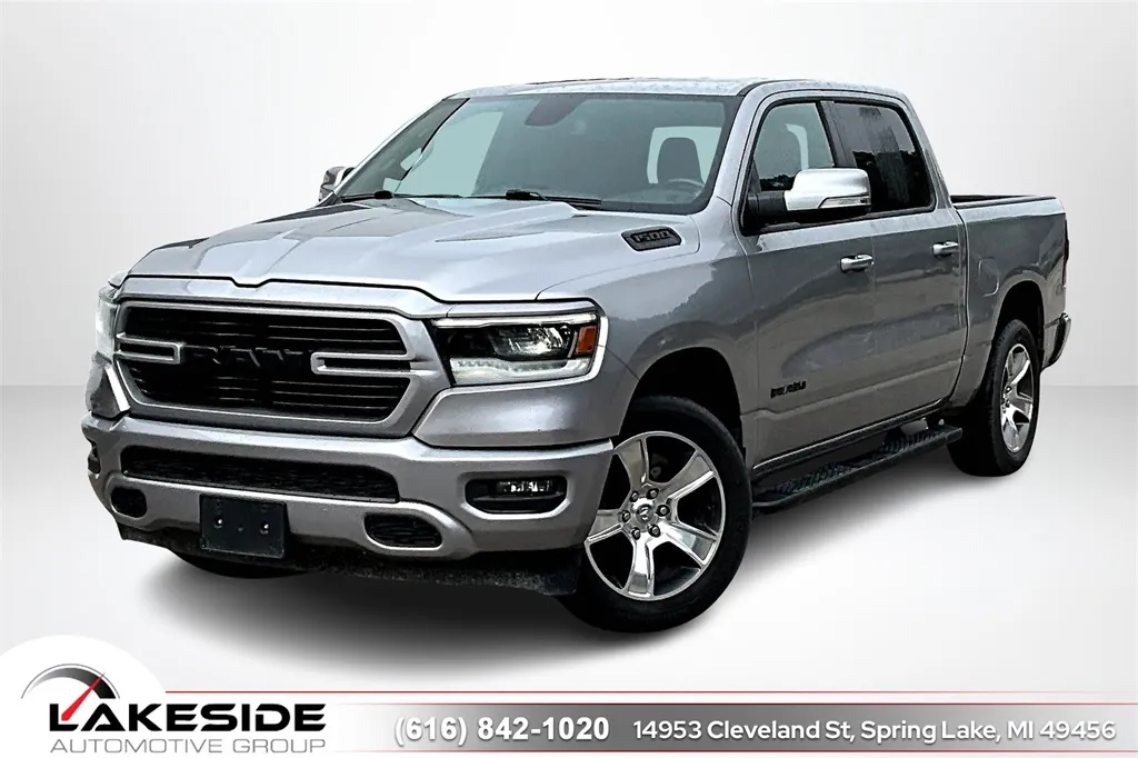 Silver 2020 Ram 1500 Rebel for sale in Spring Lake, MI