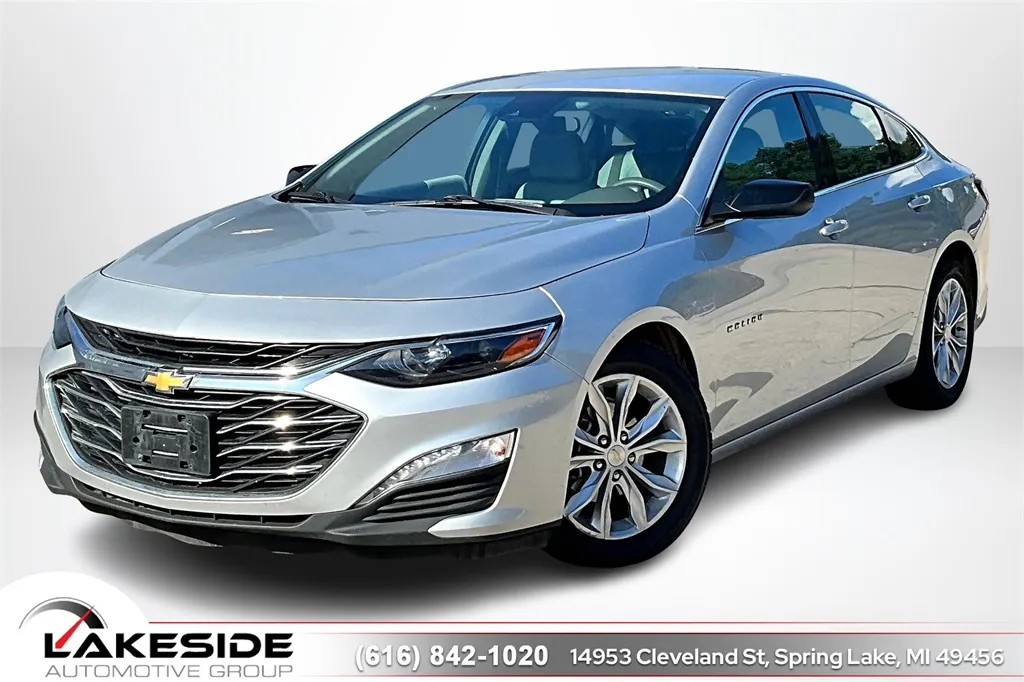 Silver 2020 Chevrolet Malibu LT for sale in Spring Lake, MI