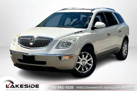 White 2012 Buick Enclave Leather Group for sale in Spring Lake, MI