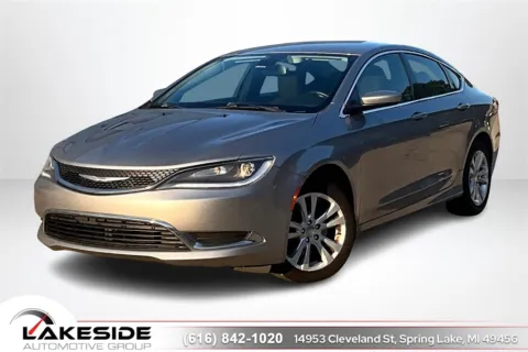 Silver 2015 Chrysler 200 Limited for sale in Spring Lake, MI