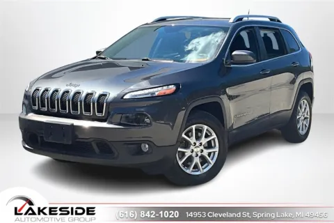 Gray 2016 Jeep Cherokee Latitude for sale in Spring Lake, MI