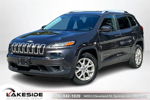 Gray 2014 Jeep Cherokee Latitude for sale in Spring Lake, MI