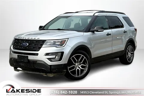 Silver 2017 Ford Explorer Sport for sale in Spring Lake, MI
