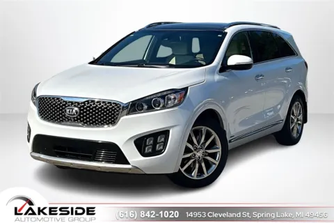 White 2016 Kia Sorento SX Limited for sale in Spring Lake, MI
