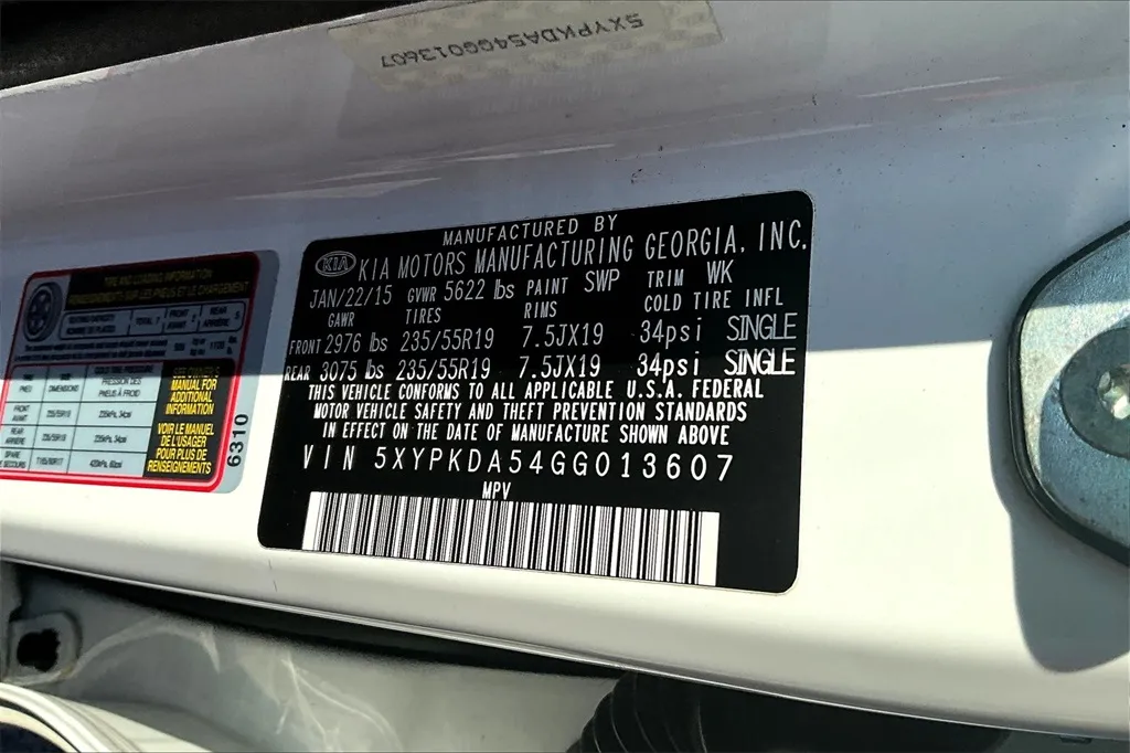 2016 Kia Sorento SX Limited photo 28