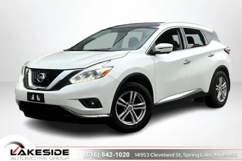 White 2016 Nissan Murano SL for sale in Spring Lake, MI
