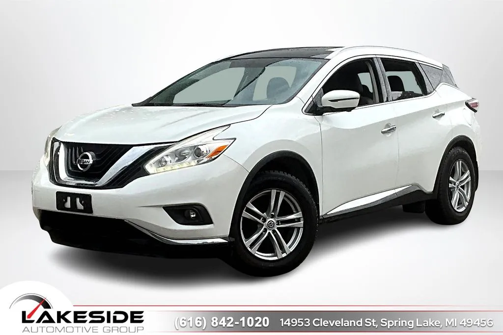 White 2016 Nissan Murano SL for sale in Spring Lake, MI