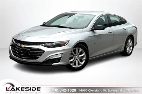 Silver 2019 Chevrolet Malibu LT for sale in Spring Lake, MI