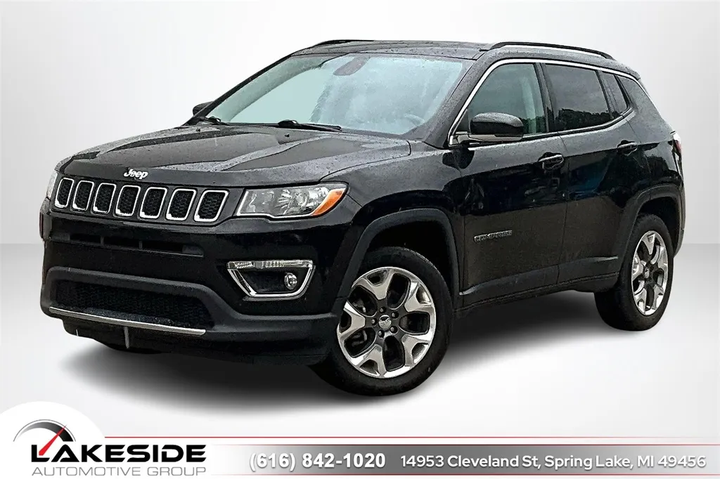 Black 2020 Jeep Compass Limited for sale in Spring Lake, MI