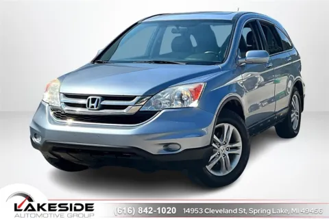 Silver 2010 Honda CR-V EX-L for sale in Spring Lake, MI