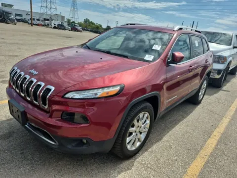 Red 2016 Jeep Cherokee Limited for sale in Spring Lake, MI