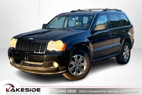 Black 2008 Jeep Grand Cherokee Laredo for sale in Spring Lake, MI