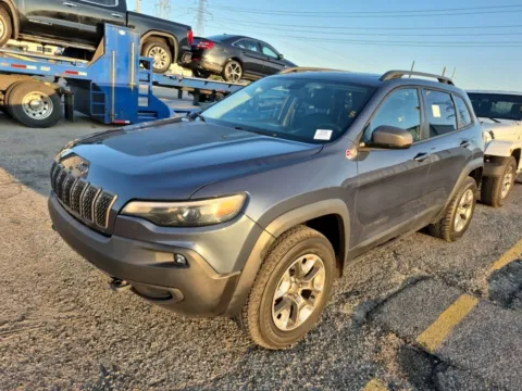 Blue 2019 Jeep Cherokee Trailhawk for sale in Spring Lake, MI
