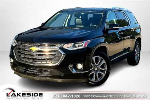 Black 2019 Chevrolet Traverse Premier for sale in Spring Lake, MI