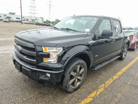 Black 2016 Ford F-150 Lariat for sale in Spring Lake, MI