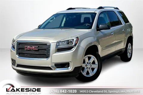 Silver 2015 GMC Acadia SLE-2 for sale in Spring Lake, MI
