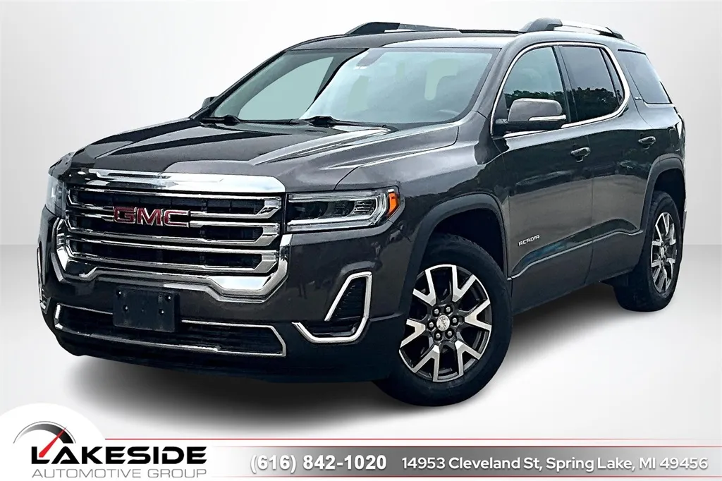 Gray 2020 GMC Acadia SLE for sale in Spring Lake, MI