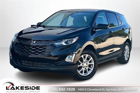 Black 2019 Chevrolet Equinox LT for sale in Spring Lake, MI