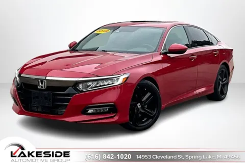 Red 2018 Honda Accord Sport for sale in Spring Lake, MI